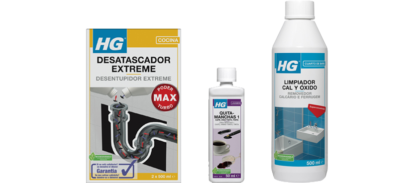 HG Selección de limpiadores del hogar