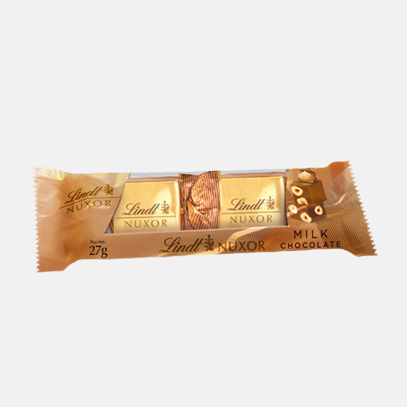 Exclusivo Online, oferta Lindt Nuxor 27 g na compra de 2 unidades Lindt, assinaladas, iguais ou combinadas - 14 de novembro a 4 de dezembro