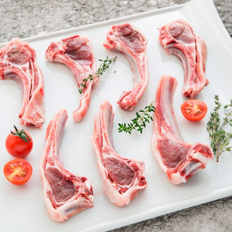 Chuletas de cordero recental