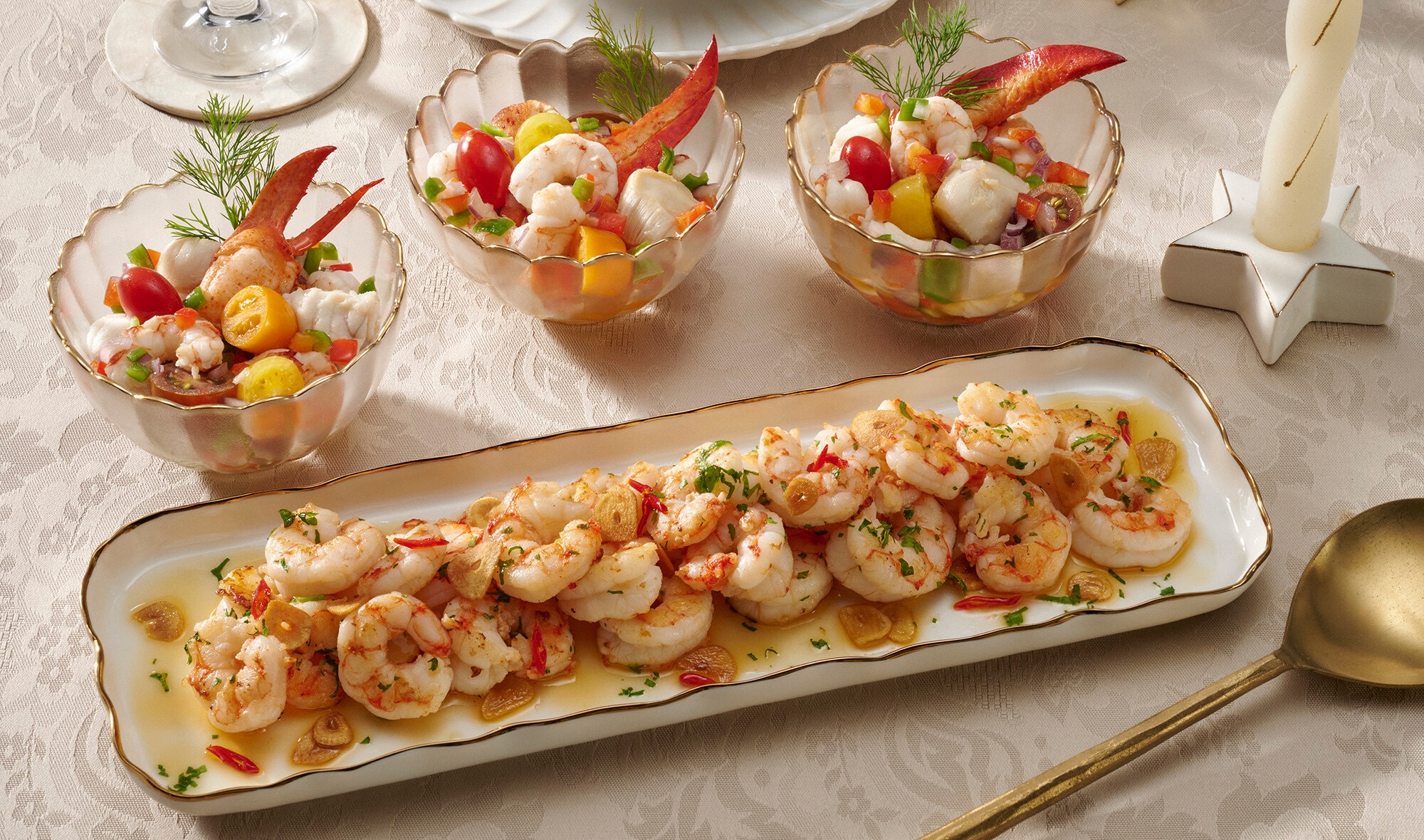 hostelería platos preparados navidad 2025 entrantes