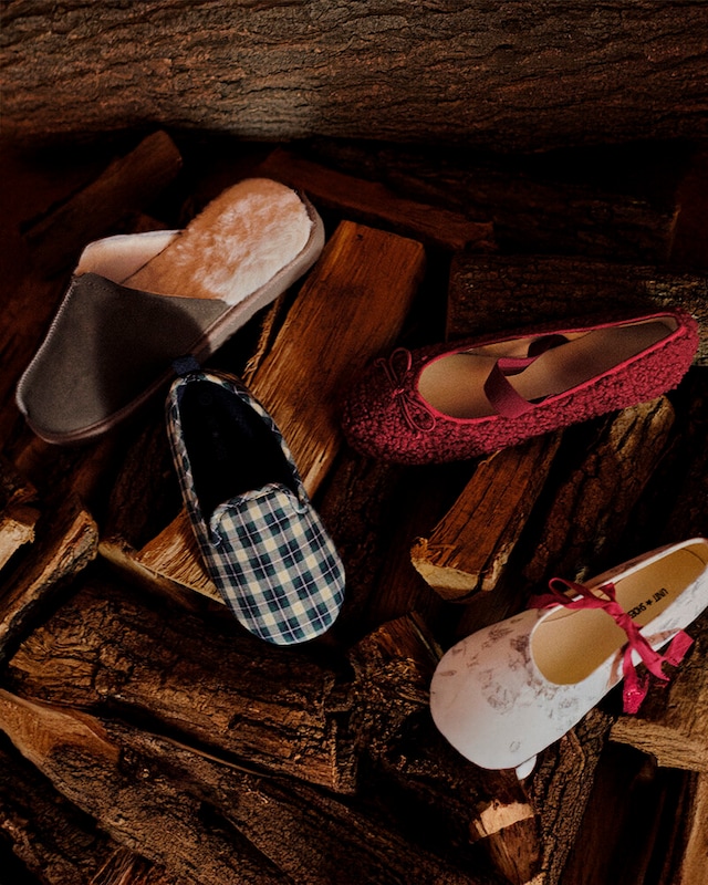 Zapatillas de estar en casa Navideñas 