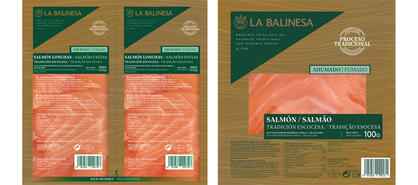 LA BALINESA Ahumados distintas variedades y formatos