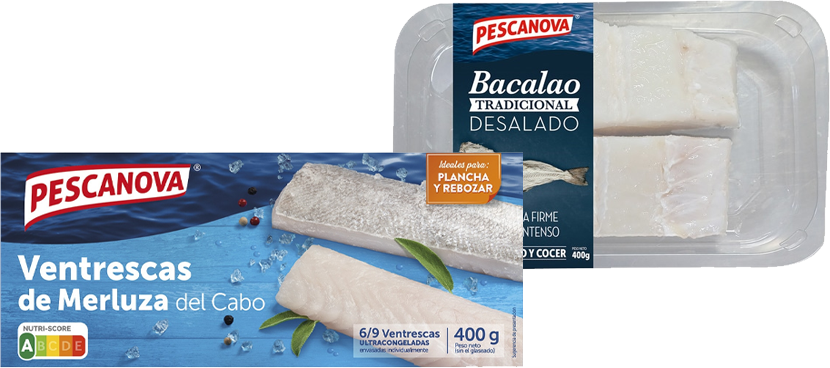 PESCANOVA Pescado distintos formatos y variedades