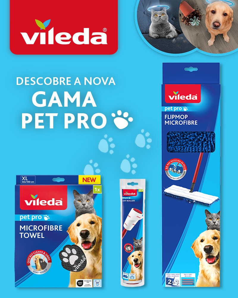 Vileda Pet Pro - Descobre a nova gama