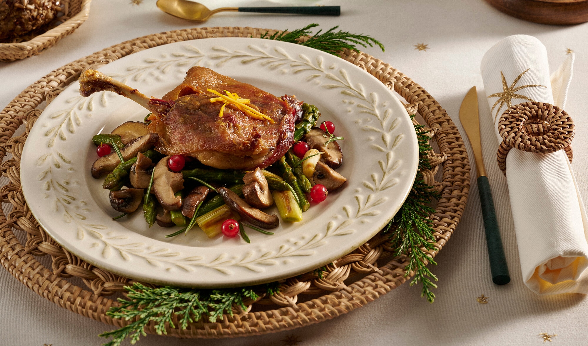 hostelería platos preparados navidad 2025 Aves