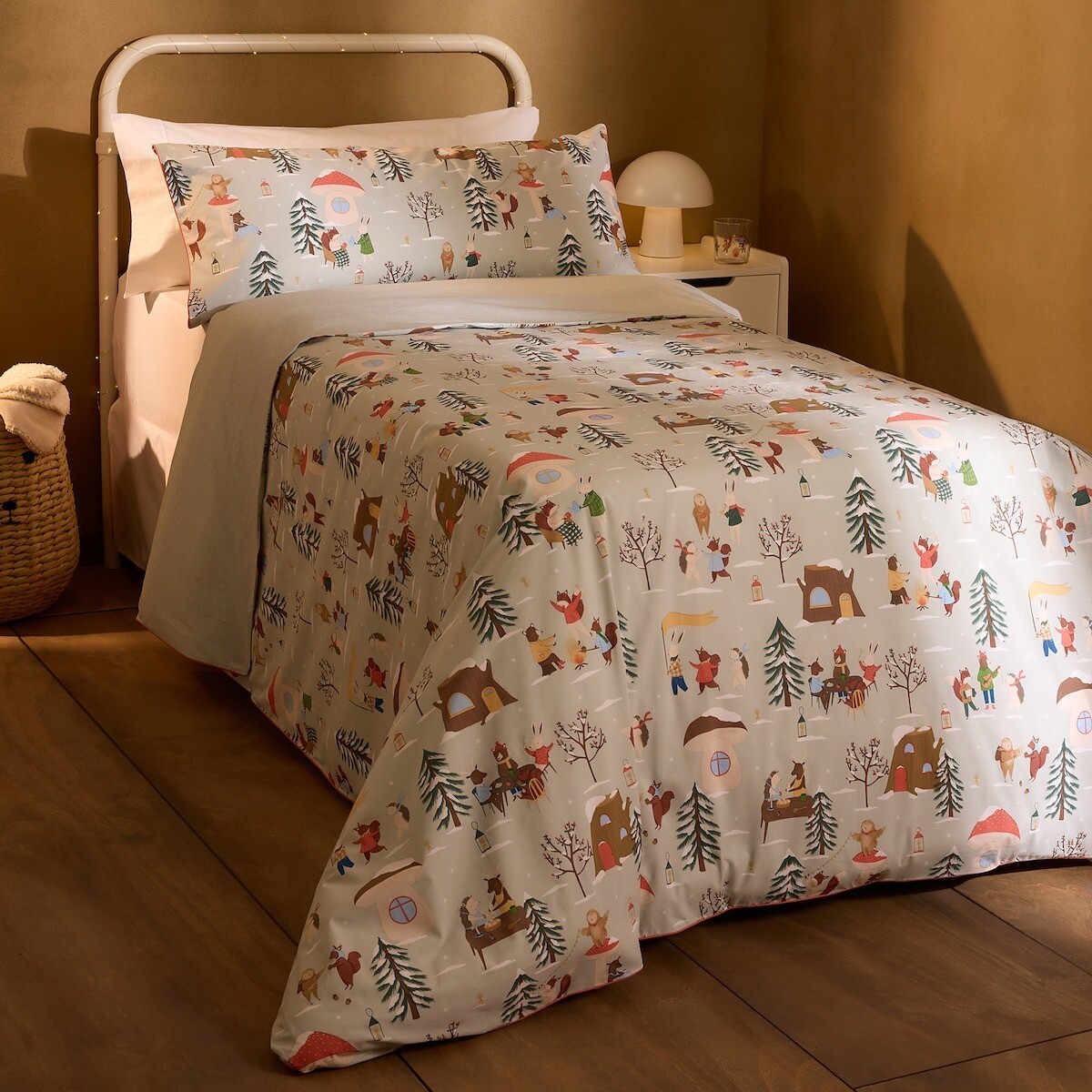 Imagem 0 de Conjunto de Capa de Edredão de Algodão Winter Joy