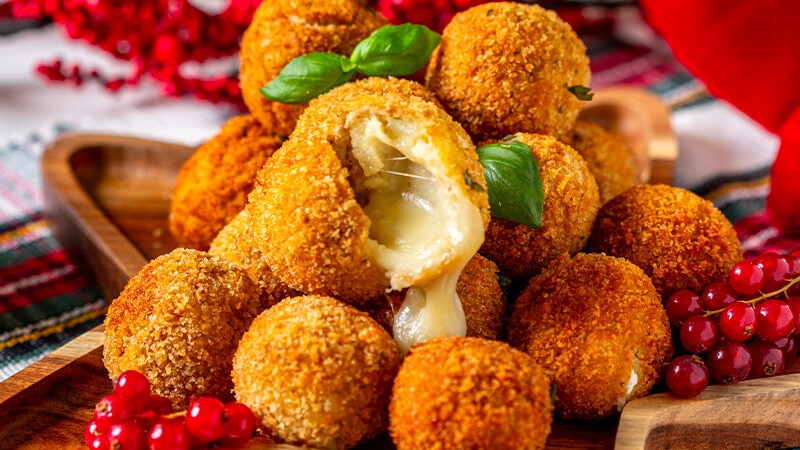 Trufas de Bacalhau e Queijo da Serra