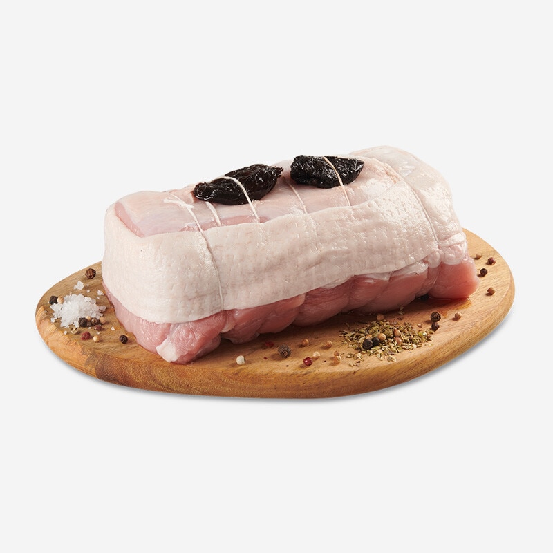 Lombo Recheado com Ameixa