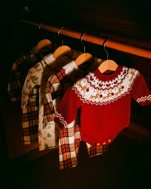 Prendas de navidad para tu bebé