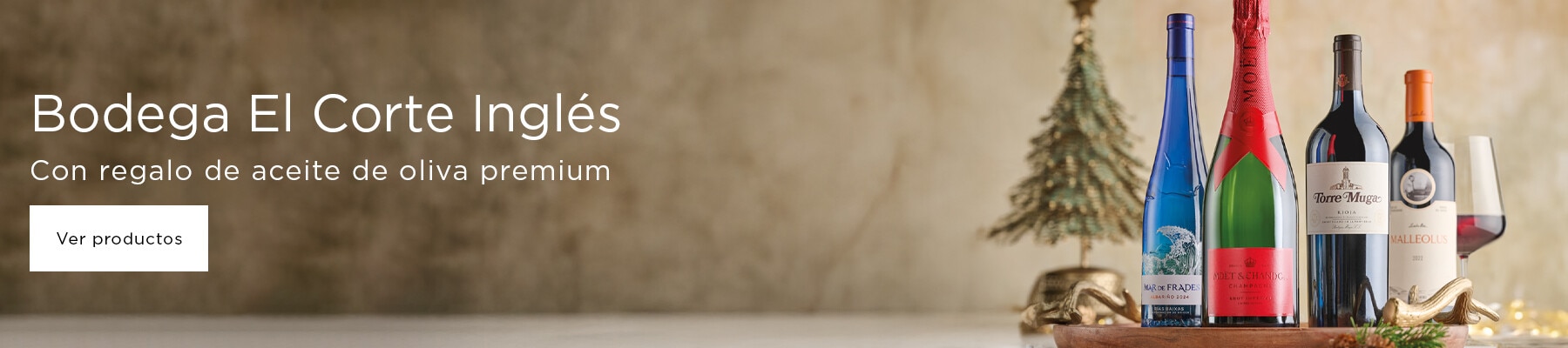 La bodega de El Corte Inglés | Con regalo de aceite de oliva premium