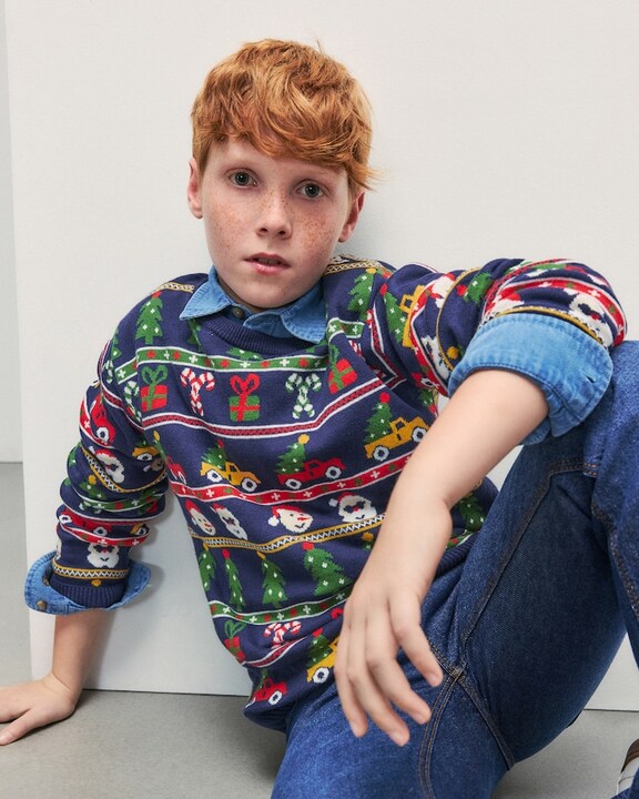 Ver seleção de Camisolas de Natal em Moda Infantil na loja online do El Corte Inglés