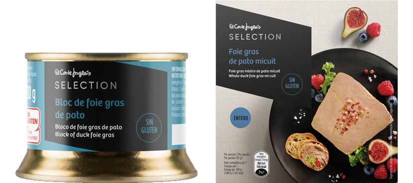 EL CORTE INGLÉS SELECTION Patés y foies distintas variedades y formatos