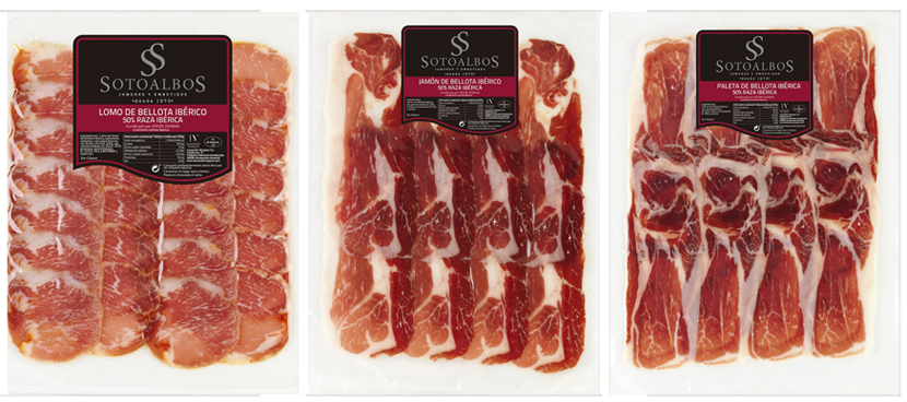SOTOALBOS Loncheados de cebo ibérico 50% raza ibérica