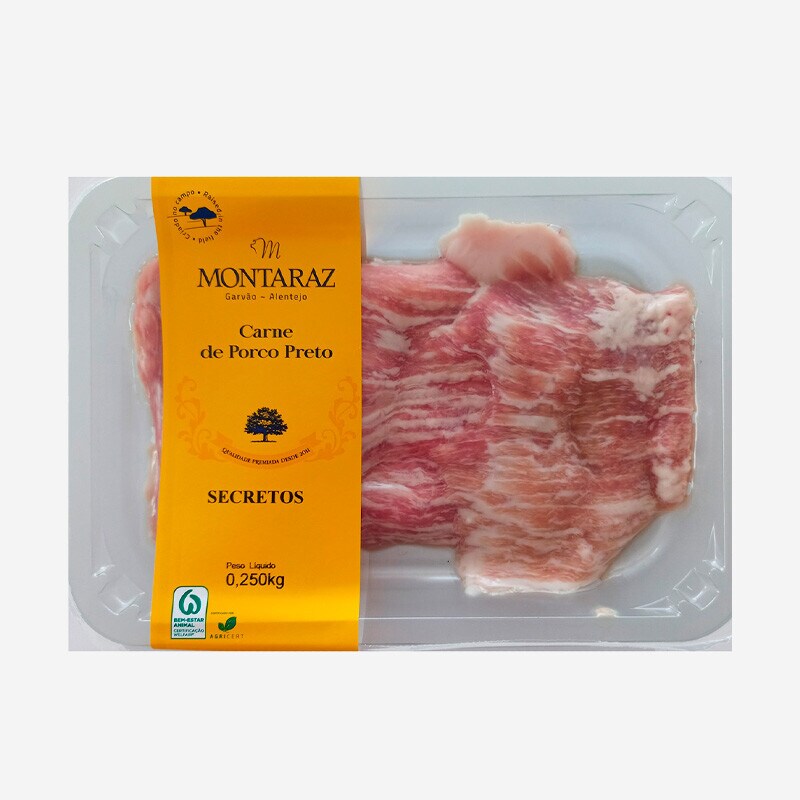 Montaraz Secretos de Porco Preto embalagem 250 g