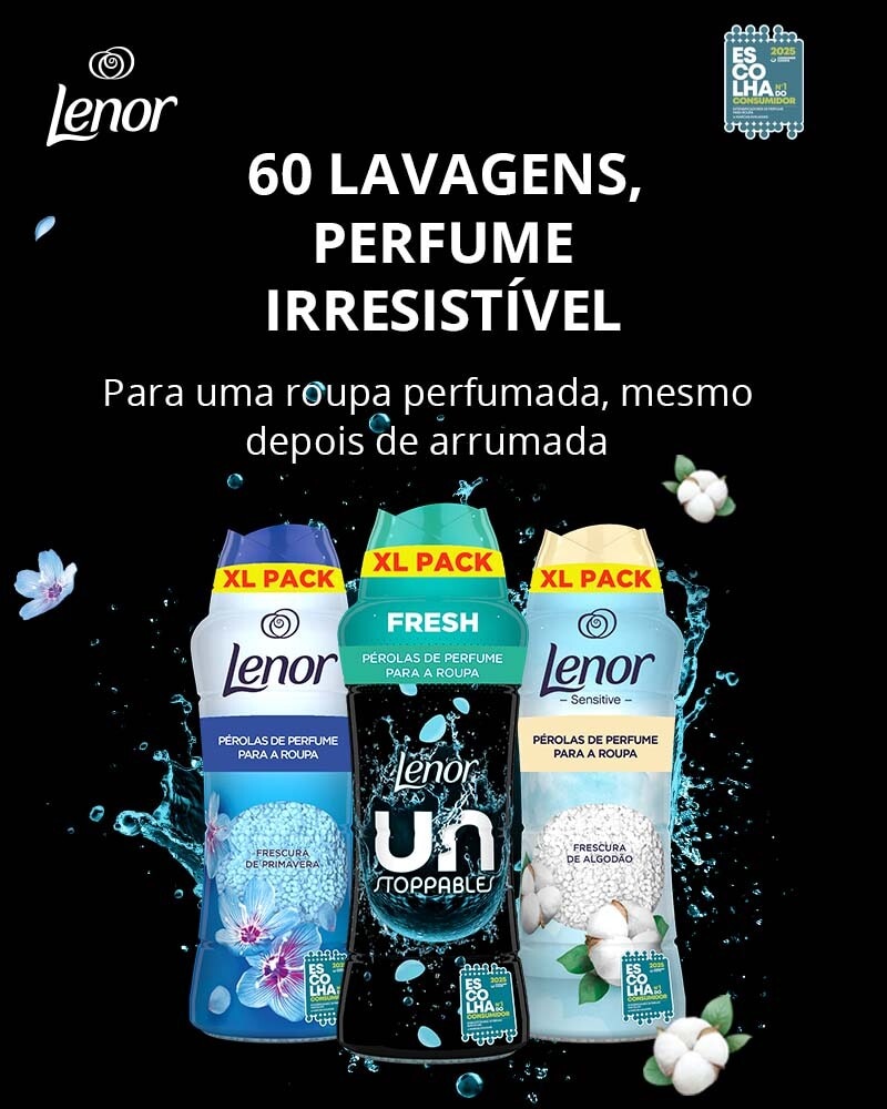 PUB Lenor - Para uma roupa perfumada, mesmo depois de arrumada