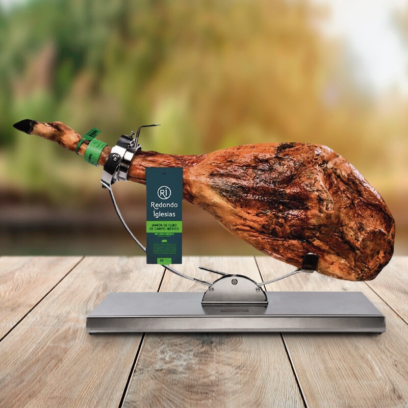 Jamón de cebo de campo ibérico 50% raza ibérica pieza 8 kg Redondo Iglesias