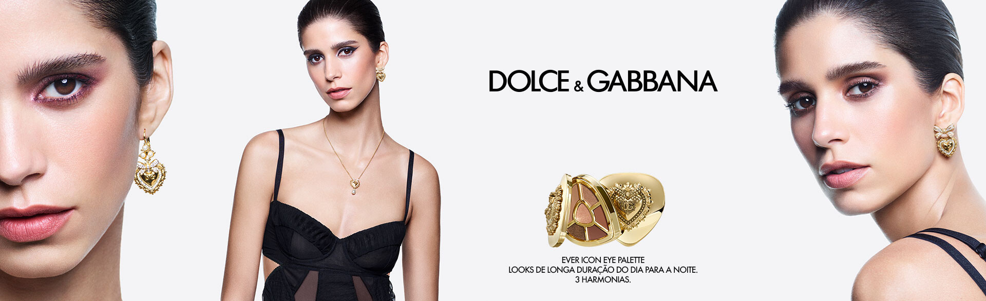 Descubra a Ever Icon Eye Palette de Dolce &amp; Gabbana com fragrâncias Exclusiva El Corte Inglés
