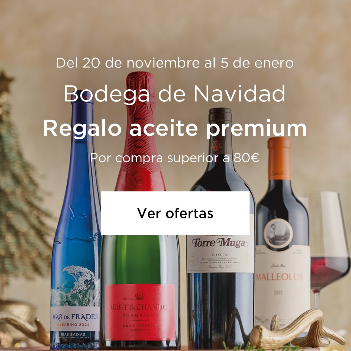Bodega de Navidad | Regalo de aceite premium