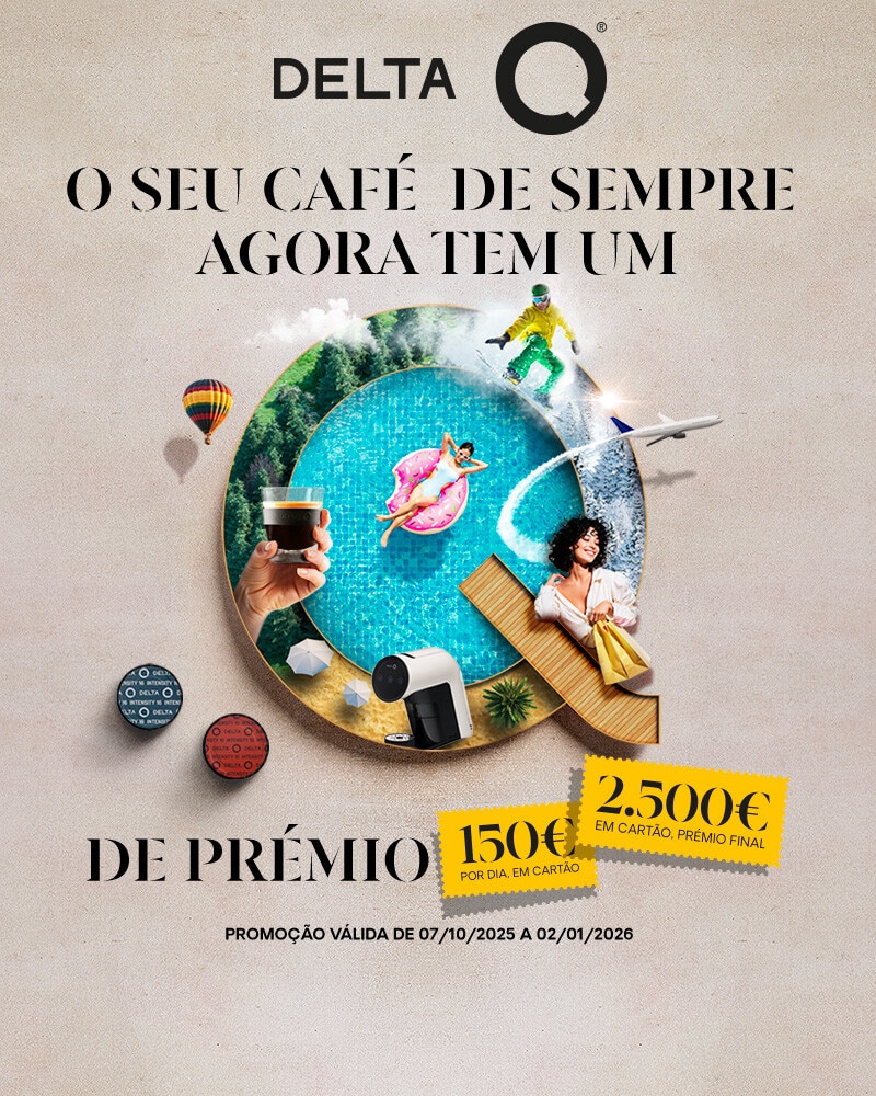 PUB Delta Q - O seu café de sempre agora tem um prémio