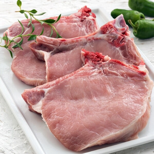Chuleta de lomo extra de cerdo 50% Duroc