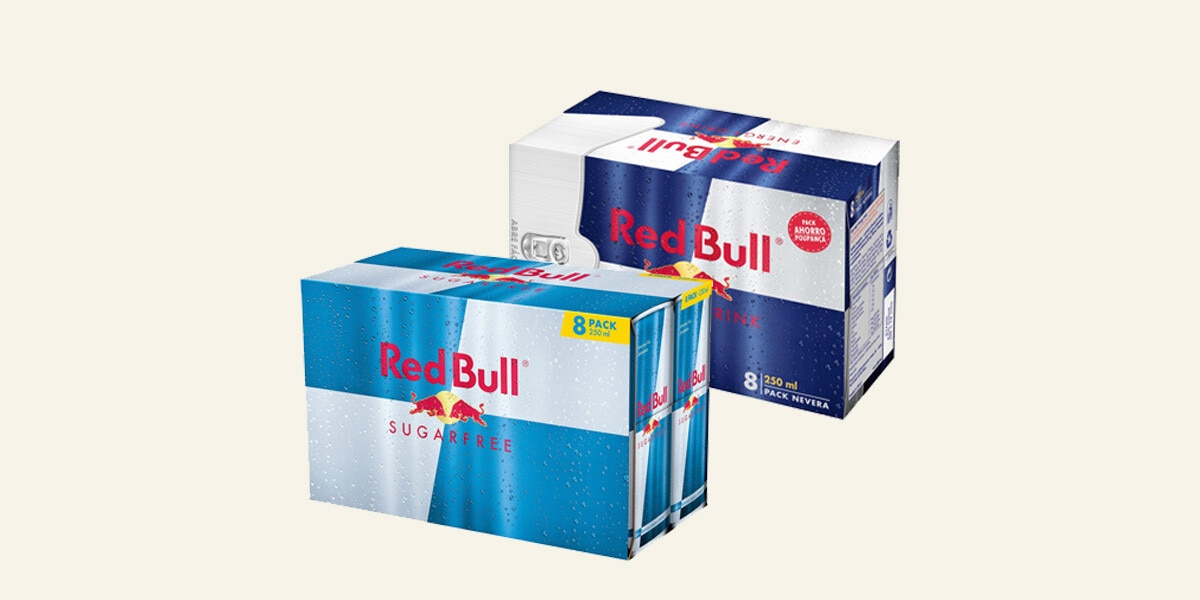 Bebida energética pack 8x25 cl RED BULL