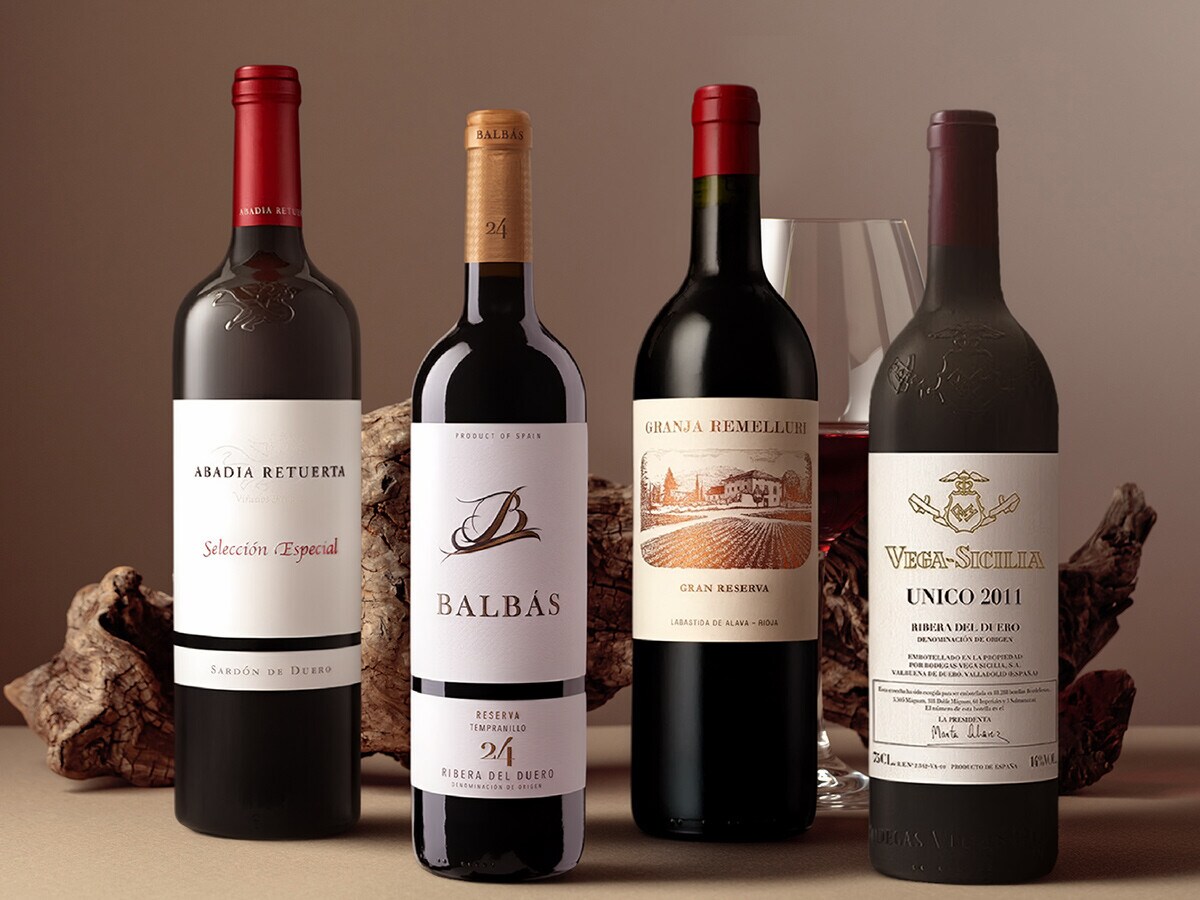 Vinos con puntuación