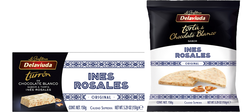 DELAVIUDA Turrón de chocolate distintos formatos y variedades