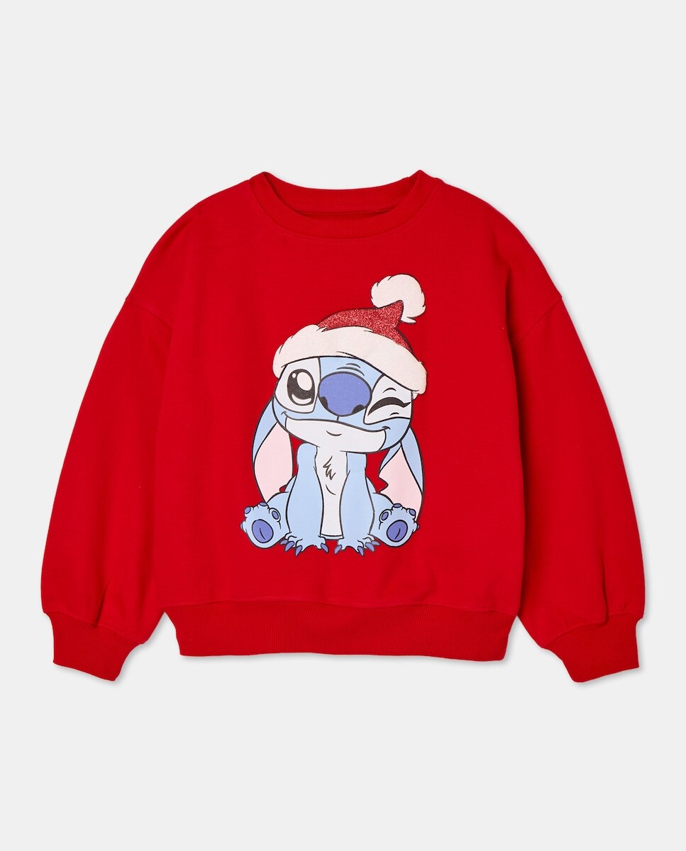 Imagem 0 de Sweatshirt de Decote Redondo Natal Stitch