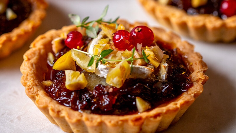 Tarteletes de Cebola Caramelizada