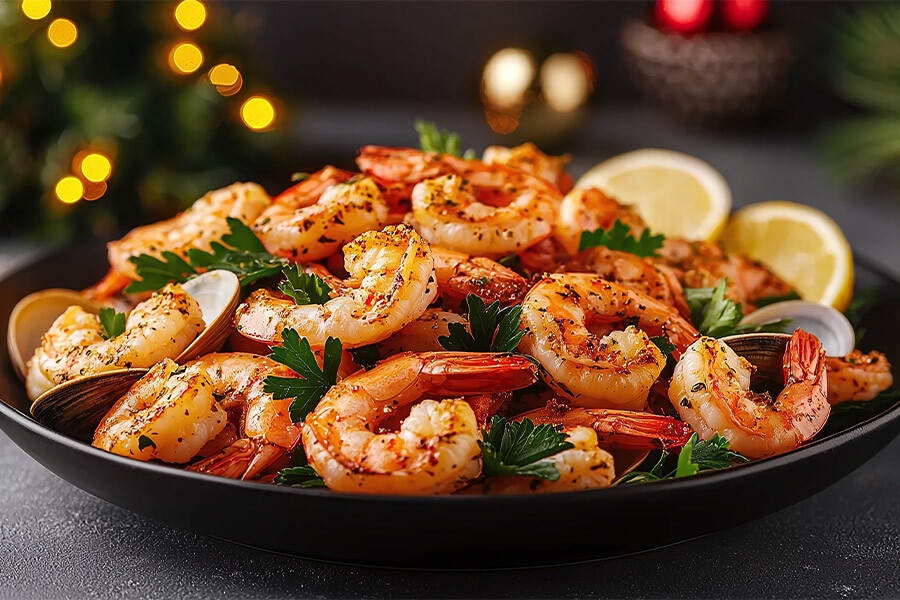 Langostinos y gambones