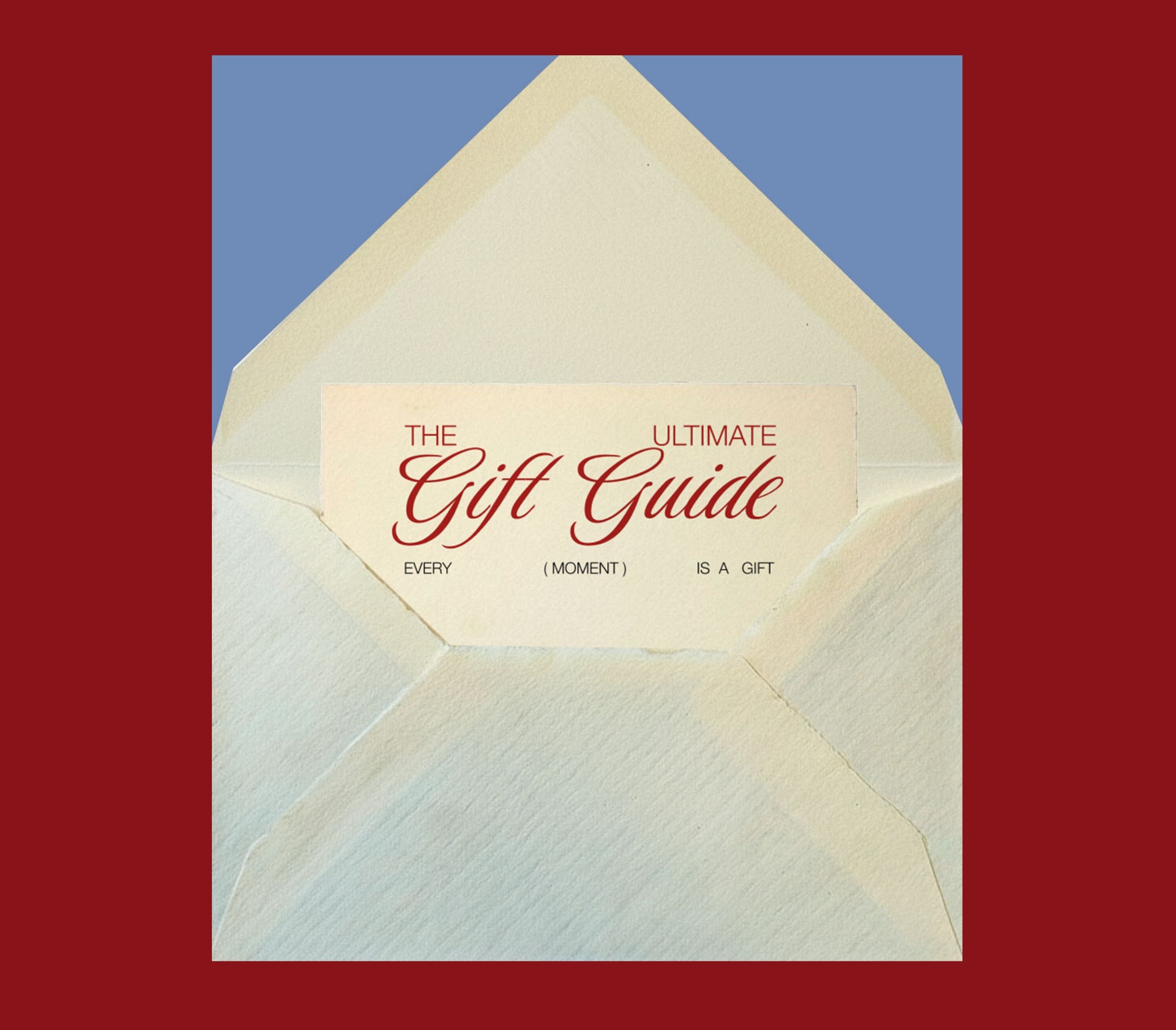 THE ULTIMATE (MAN) GIFT GUIDE