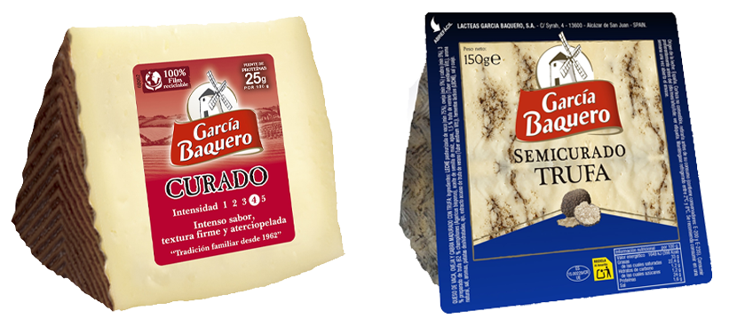 GARCIA BAQUERO Queso en cuñas distintas variedades