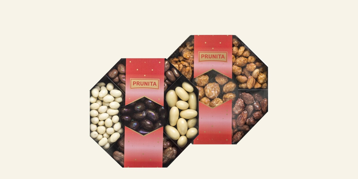 Cestas de frutos secos Navidad PRUNITA