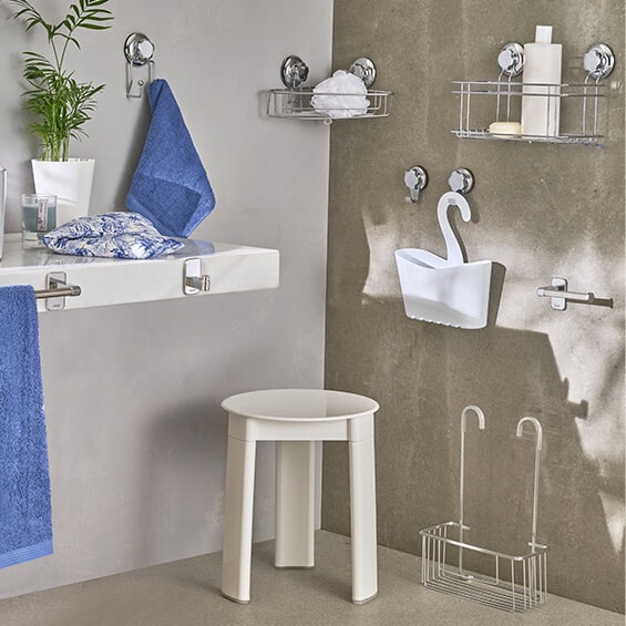 -20% en una selección de accesorios de pared y suelo para el baño