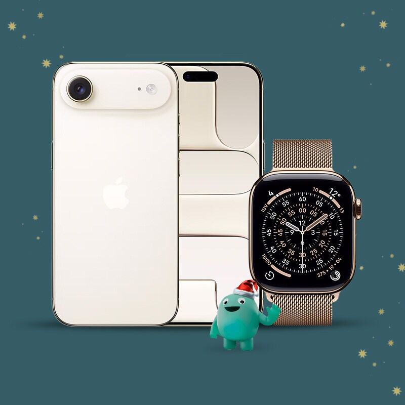 Campanha Apple - Na compra conjunta do iPhone Air + Apple Watch S11, obtenha 100€ de desconto