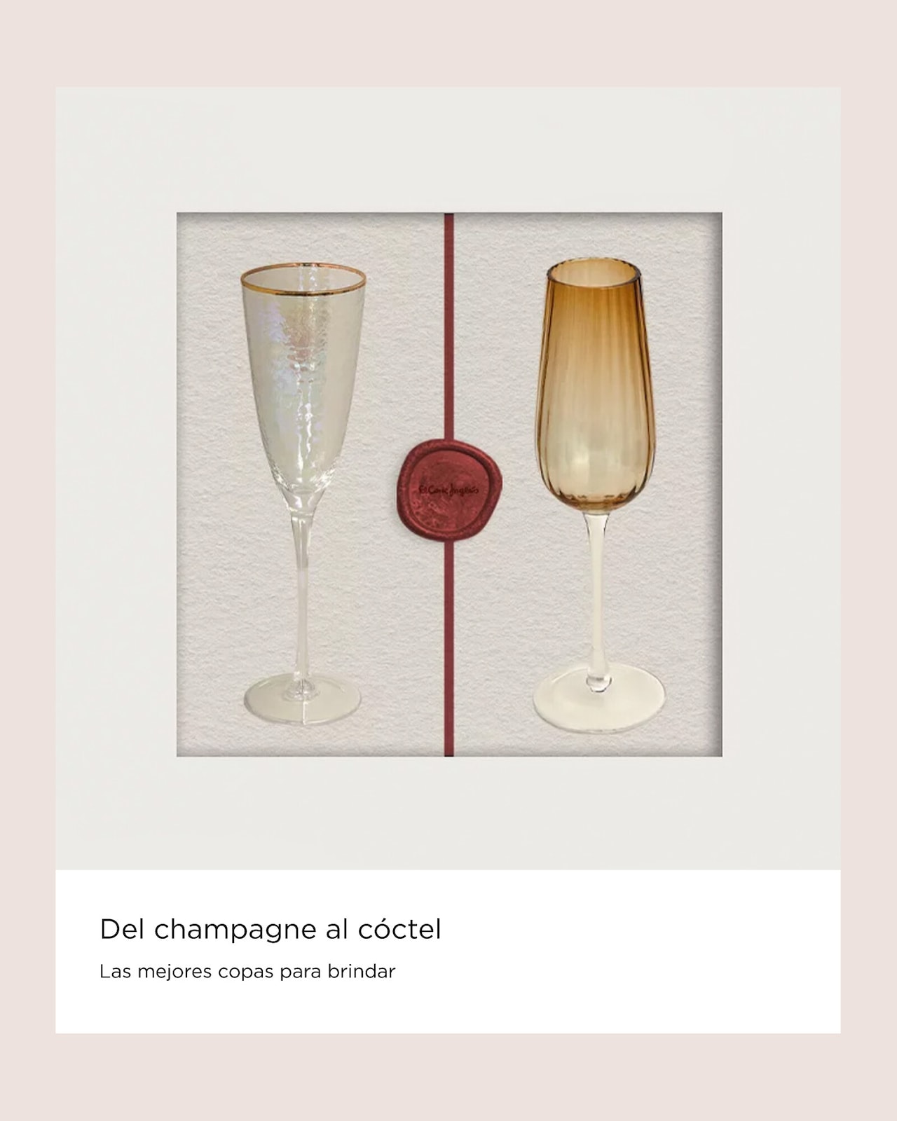 Del champagne al cóctel / Las mejores copas para brindar