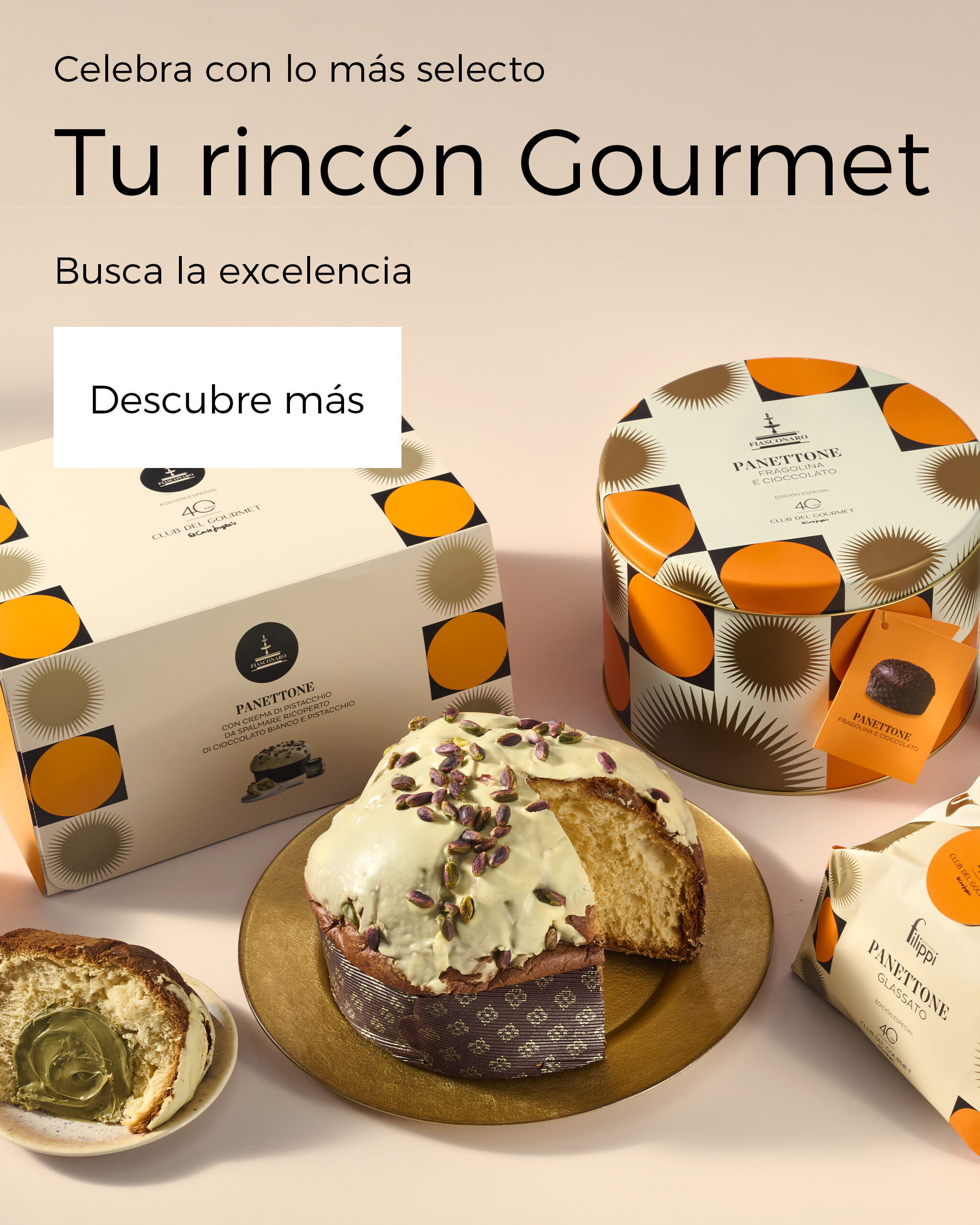 Celebra con lo más selecto: tu rincón Gourmet.