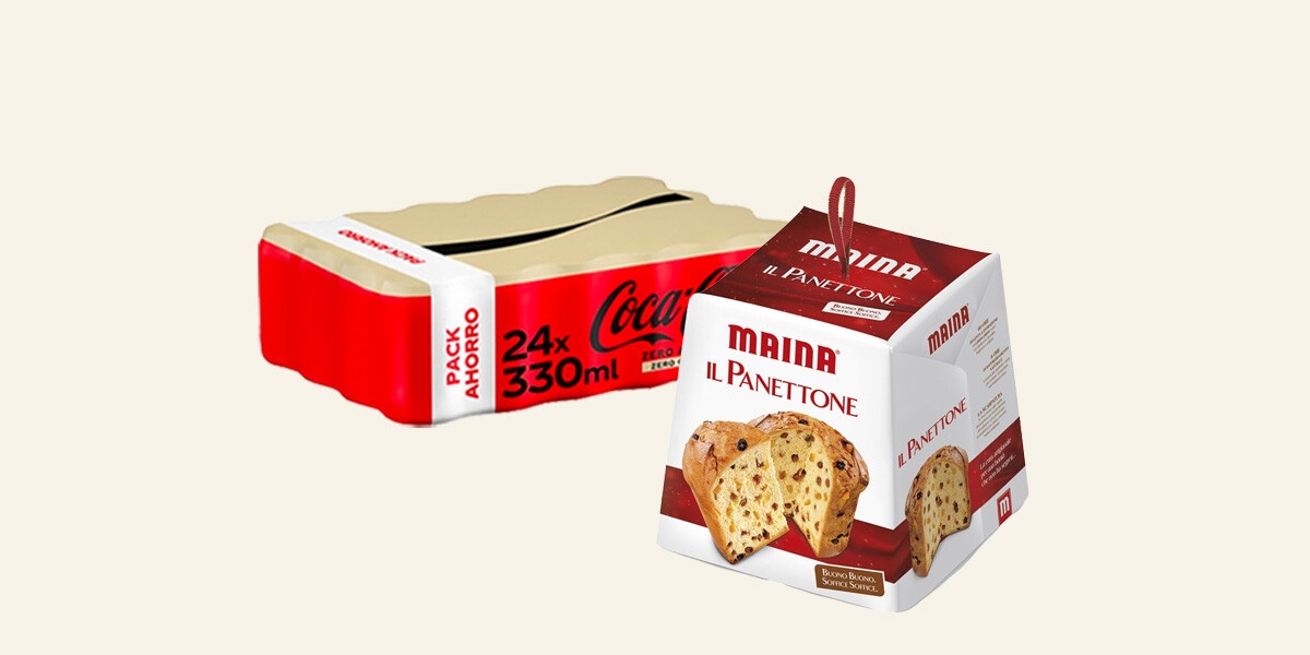 refresco de cola pack 24 x 33cl COCA COLA