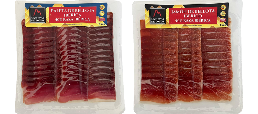 SECRETOS DE TONDA Loncheados de bellota ibérico 50% raza ibérica 