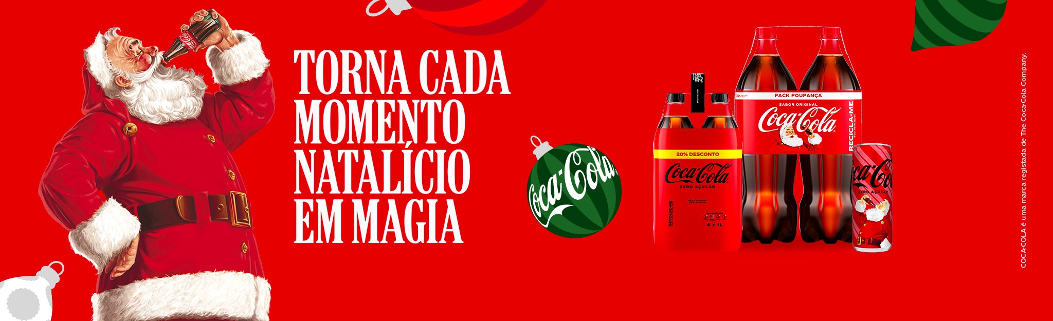 PUB Coca Cola - Torna cada momento natalício em magia