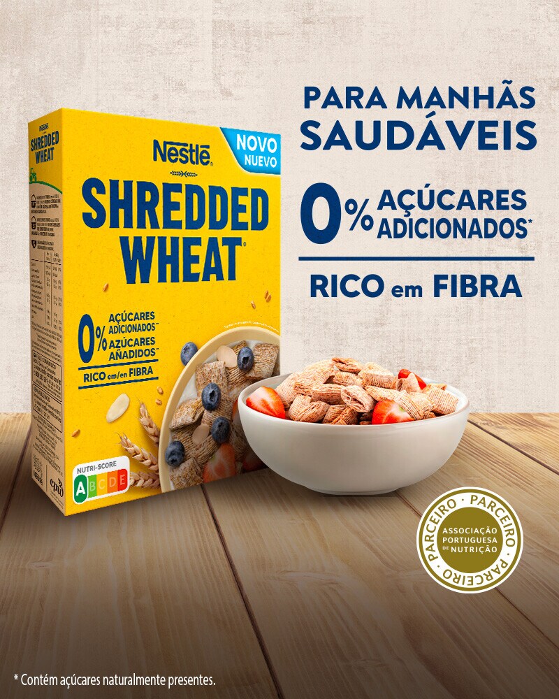 PUB Shredded Wheat - Para manhãs saudáveis
