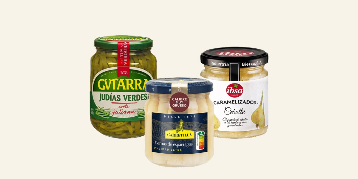 Conservas vegetales MULTIMARCA