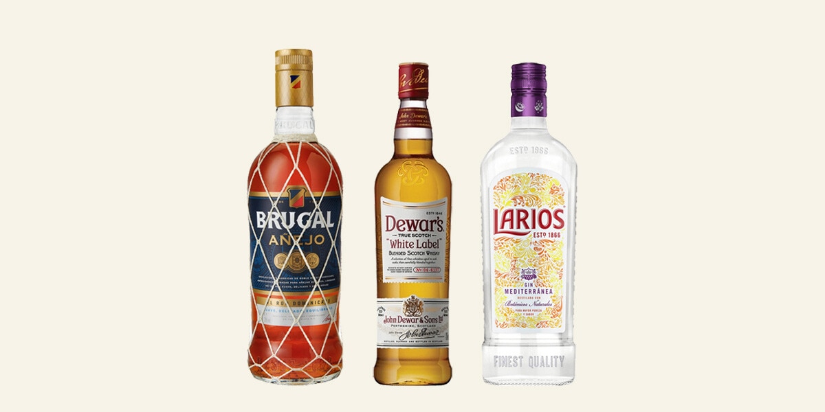 Selección de licores MULTIMARCA