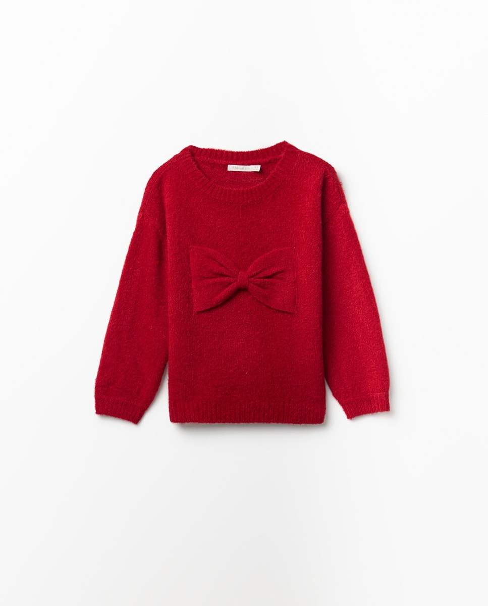 Imagem 0 de Camisola de Malha com Super Laço