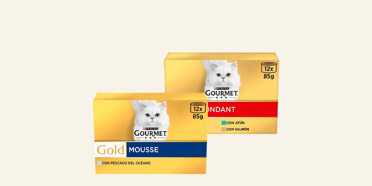 Comida húmeda para gato GOURMET GOLD