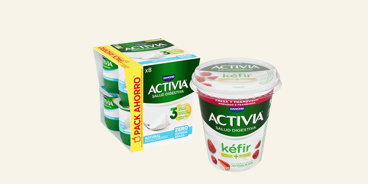 Bífidus y Kéfir ACTIVIA