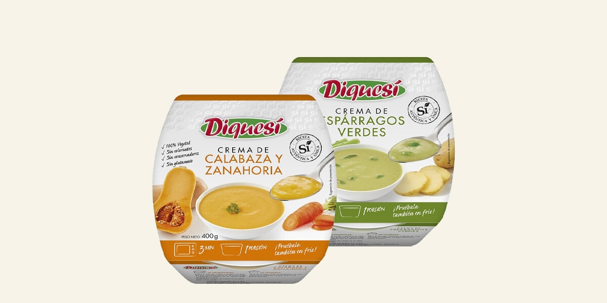 Cremas de verdura DIQUESI
