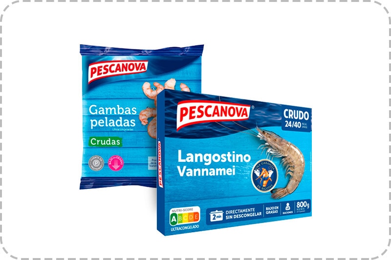 5€ de descuento por compra superior de 30€ en selección Pescanova. Introduce PESCANOVADTO. Exclusivo online