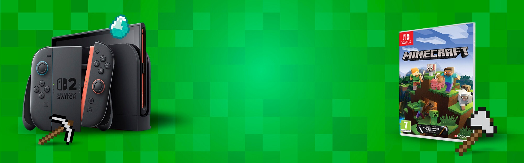 NINTENDO SWITCH 2 + MINECRAFT