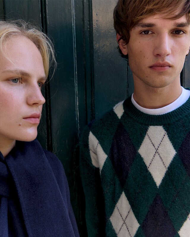 New. Street winter days